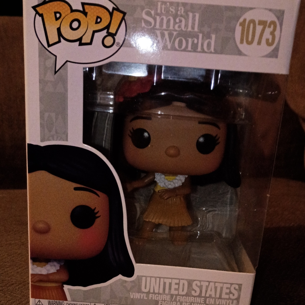 Funko It's a Small World Figure with Tan Dress